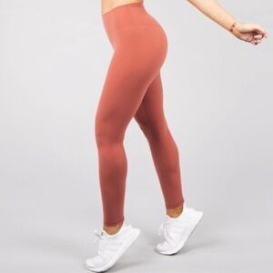 SzS BuffBunny Rosa Leggings in Cinnamon GUC Similar to Aligns